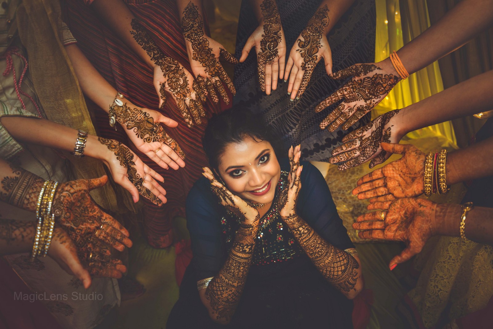 This Bride DIY-ed Her Haldi & Mehndi Ceremony, And We Tell You How! |  WedMeGood