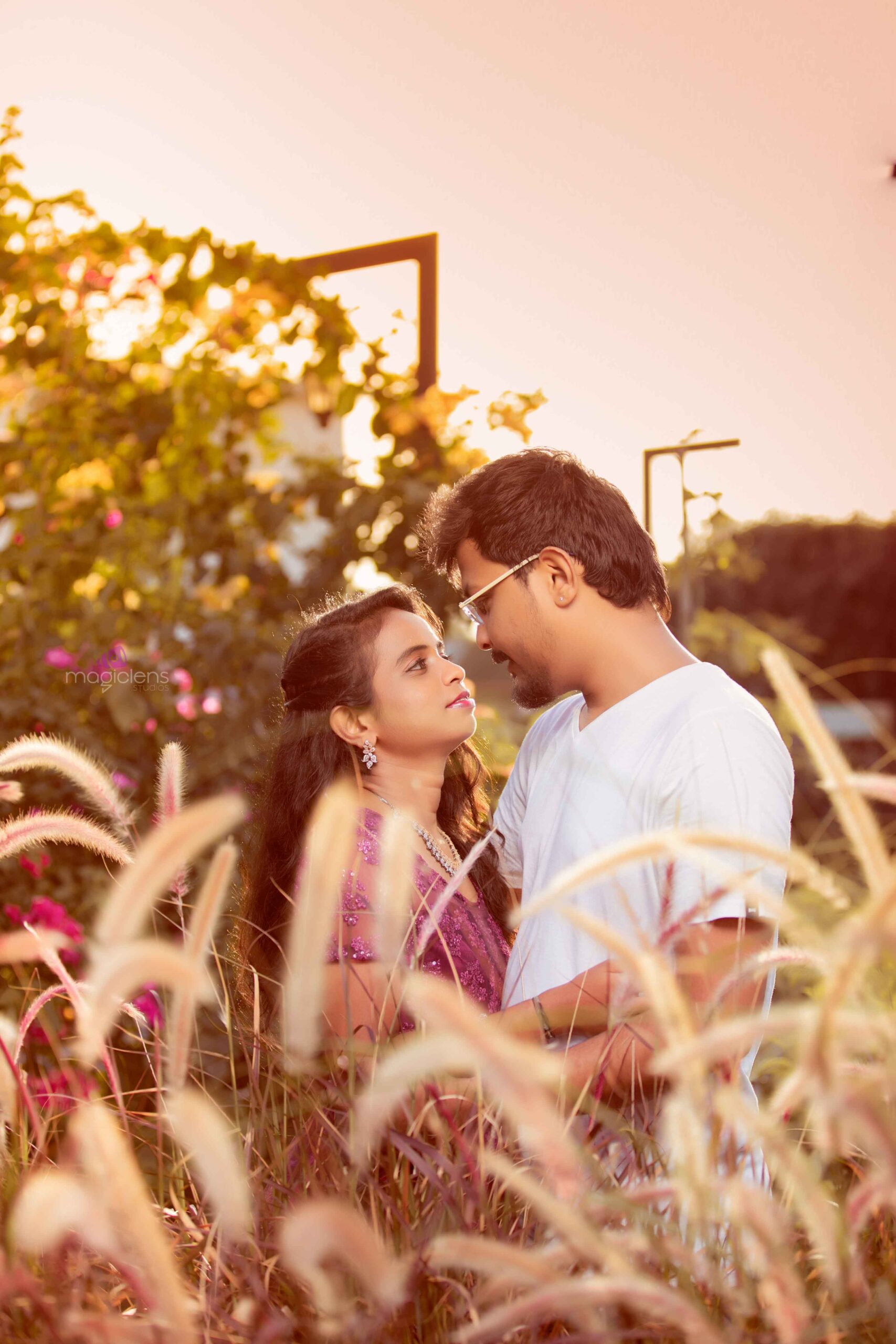 Bon Air Park Rose Garden Couples Photo Shoot